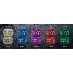 Magic Loyalty Dice D6 Set of 4 (Colors Vary)
