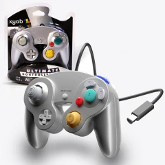 Silver Gamecube Ultimate Controller XYAB