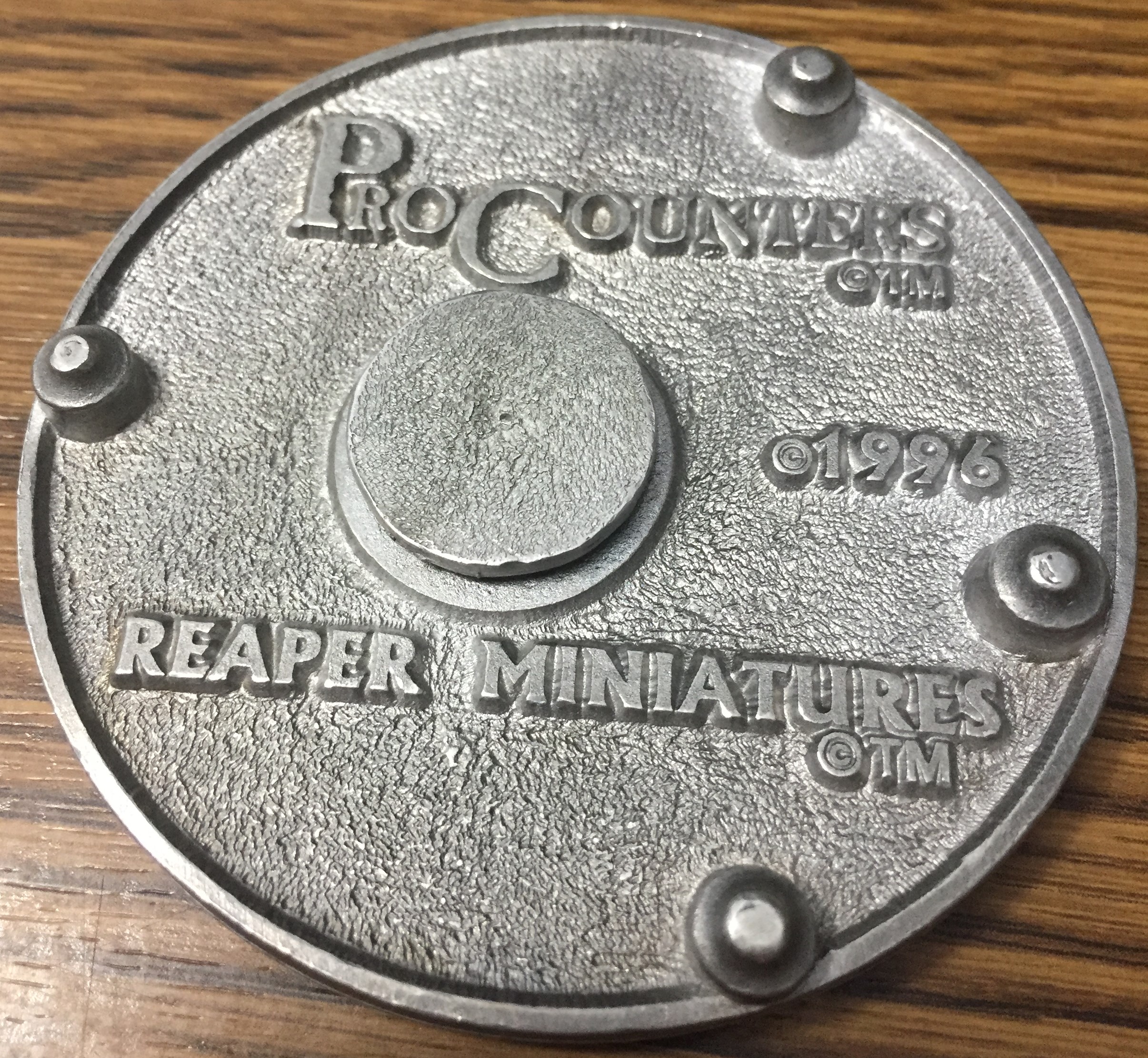 1996 Unhinged Magic 8 Ball ProCounters - Pro Counters Life Counter Reaper MTG Magic Miniatures Pewter Metal Enamel Procounter