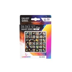 Galaxy Series Dice - Mars - D6 Dice Set 12 mm (36 pcs)