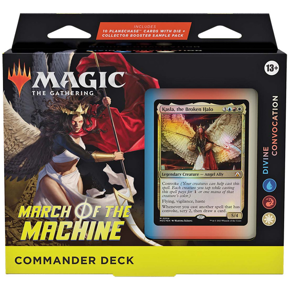 March of the Machine Commander Deck: Divine Convocation (Blue-Red-White)
