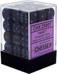 Chessex Dice Block 36ct 12mm D6 - Speckled Cobalt - CHX25907