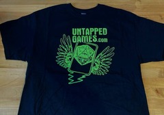 Untapped Games Adult T-shirt - Void Black