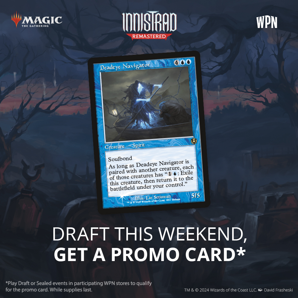 Innistrad Remastered Draft JAN 18 @ 1:00PM & 5:30PM