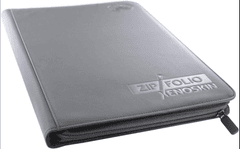 Ultimate Guard Zipfolio XenoSkin - 9 Pocket - Grey