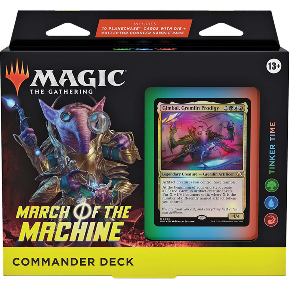 March of the Machine Commander Deck: Tinker Time (Green-Blue-Red)