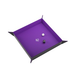 Gamegenic Dice Tray - Square Purple / Black