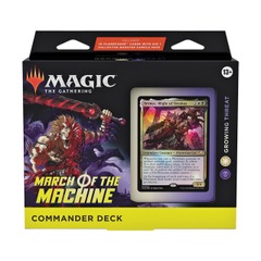 March of the Machine Commander Deck: Growing Threat (White-Black)