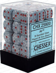 Chessex Dice Block 36ct 12mm D6 - Speckled Air - CHX25900