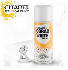 Citadel Paint 400ml Spray - Corax White (IN STORE SALE ONLY - ID REQUIRED)