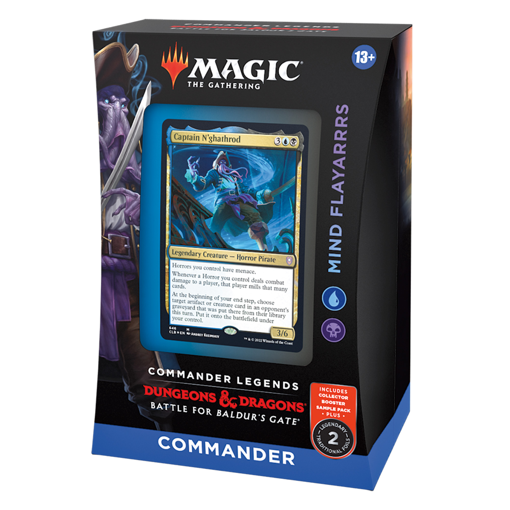 Commander Legends: Battle for Baldurs Gate - Mind Flayarrrs Commander Deck