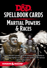 D&D Spellbook Cards - Martial Powers & Races Deck Revised