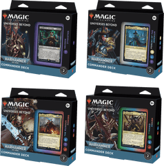 Universes Beyond: Warhammer 40,000 Commander Decks (Set of 4)