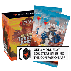 Outlaws of Thunder Junction At-Home Prerelease REGISTER IN THE COMPANION APP FOR 2 ADDITIONAL BOOSTER PACKS