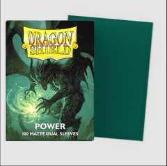 Dragon Shield Card Sleeves 100ct STANDARD - Dual Matte Power