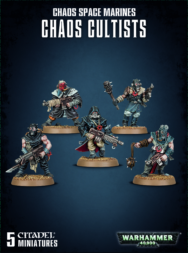 Chaos Space Marines: Chaos Cultists