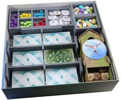 Folded Space Box Insert Organizer: Wingspan