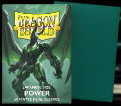 Dragon Shield Card Sleeves 60ct SMALL - Dual Matte Power