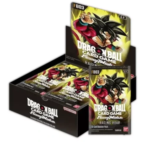 Dragon Ball Super - Fusion World: Raging Roar Booster Box - Dragon Ball ...