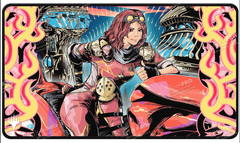 Aetherdrift Chandra, Spark Hunter AR Enhanced Playmat for Magic: The Gathering
