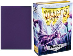 Dragon Shield Card Sleeves 60ct STANDARD - Matte Purple