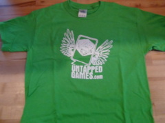 Untapped Games Youth T-Shirt - Electric Green