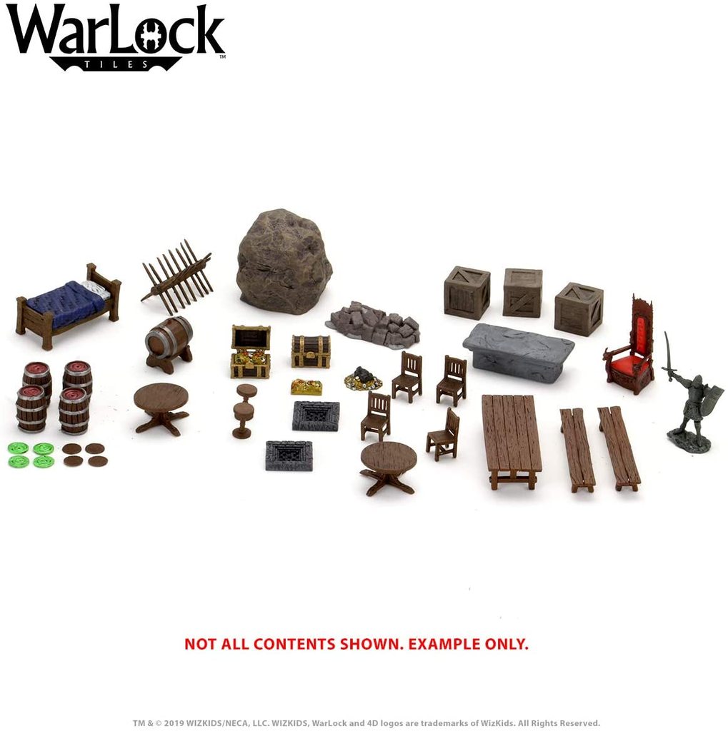 WarLock Tiles: Dungeon Dressings