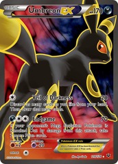 Umbreon-EX - 119/124 - Full Art Ultra Rare