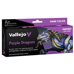 Vallejo Paint - Fantasy Color Series: Purple Dragons