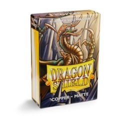 Dragon Shield Card Sleeves 60ct SMALL - Matte Copper