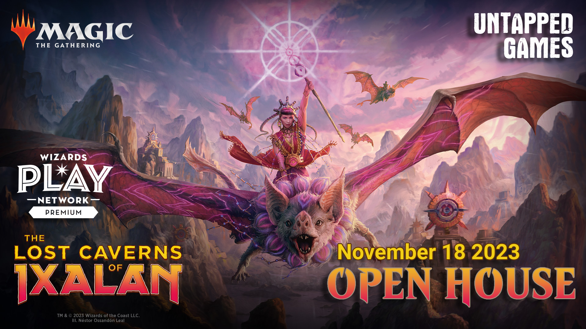 Magic Open House NOV 18 @ 2pm