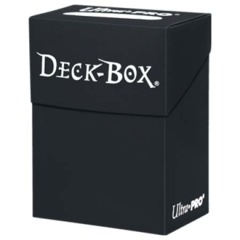 Ultra Pro - Solid Deck Box - Black
