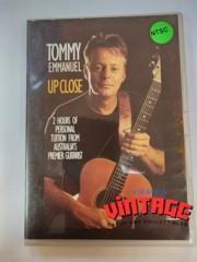Tommy Emmanuel Up Close DVD 2 Hours of Personal Tuition from Australia's Premier Guitarist - Pre Owned - Good Condition