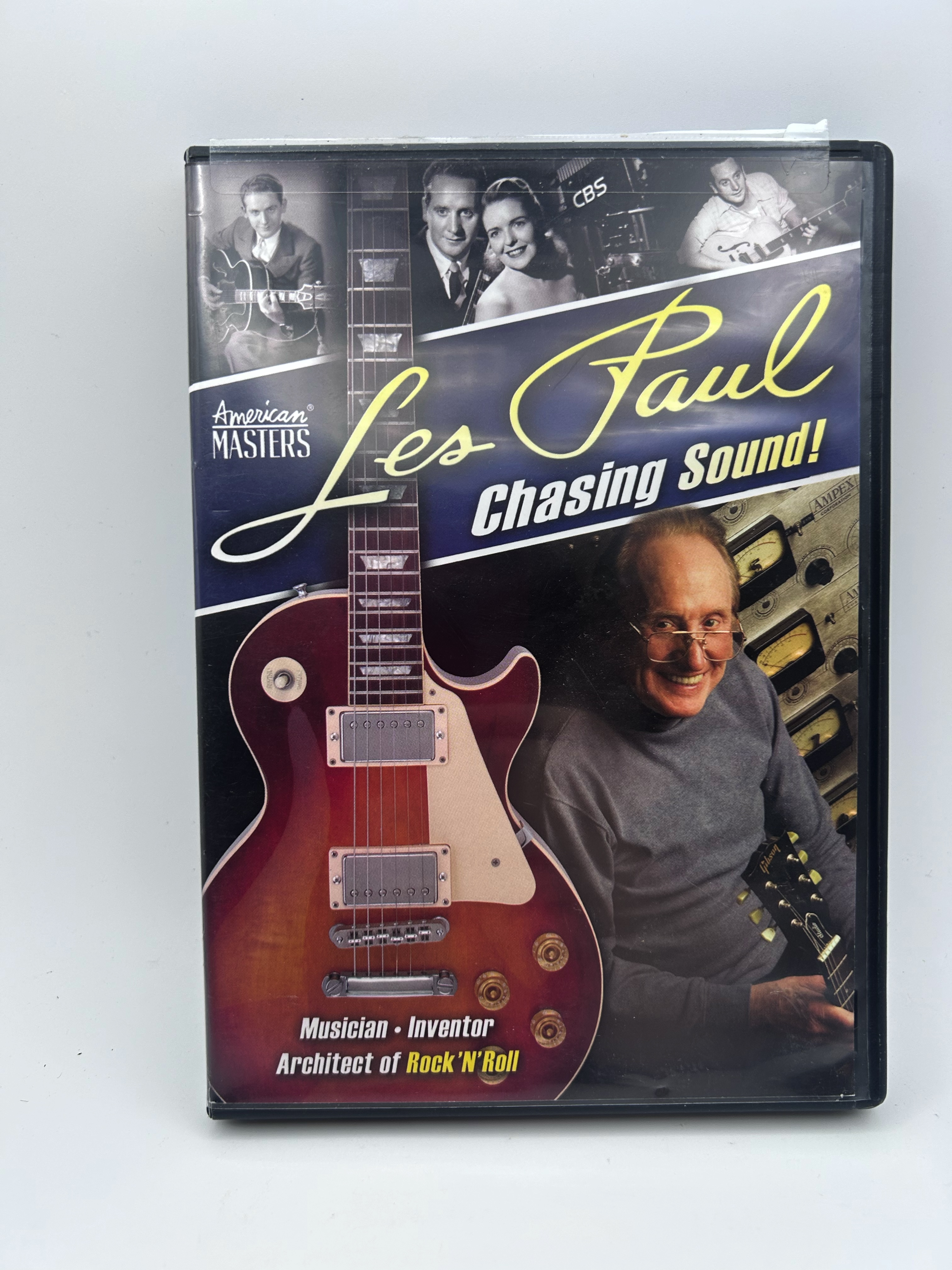 Les Paul Chasing Sound DVD- Okay Condition