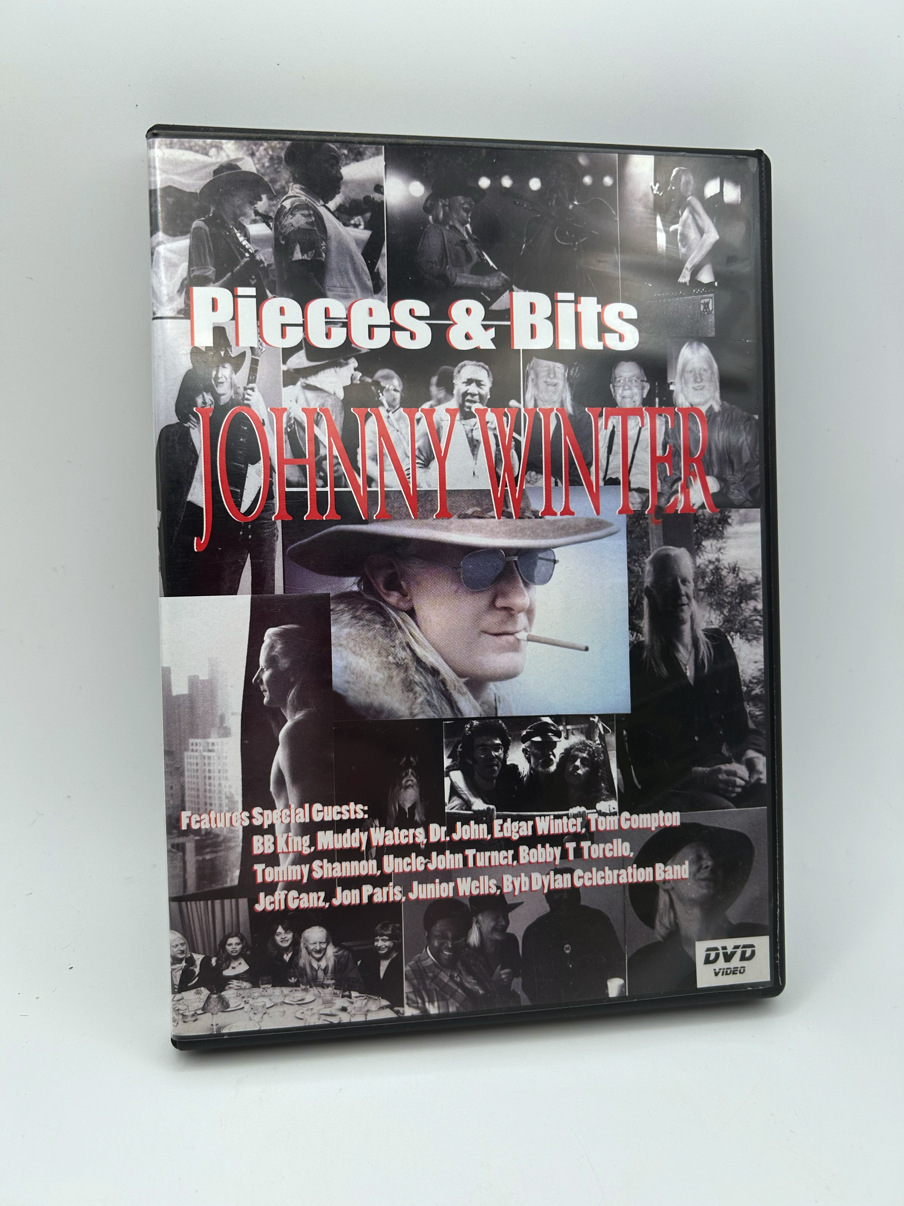 Pieces & Bits Johnny Winter DVD - Pre Owned