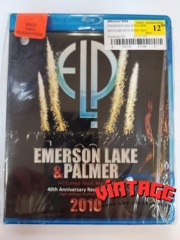 Emerson Lake & Palmer Welcome Back my Friends 40th Anniversary Reunion Concert Blu-Ray - Pre-Owned - Resealed- Very Good