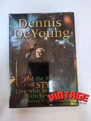 Dennis DeYoung and the Music of STYX Live with Symphony Orchestra DVD - Brand New - Factory Sealed