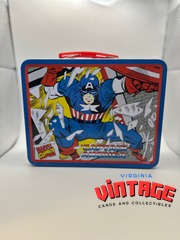 1998 Captain America Marvel Comics Lunchbox