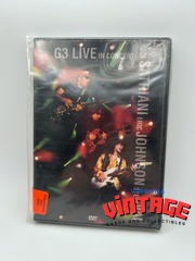 G3 Live in Concert Joe Satriani Eric Johnson Steve Vai DVD - Resealed - Very GOOD