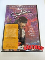 Super Natural Live Santana DVD -An Evening with Carlos Santana and Friends - Dave Mathews, Cee-lo - Brand NEW!! Factory sealed!