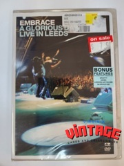 Embrace a glorious Live in Leeds DVD - Factory Sealed - Brand New