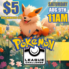 Pokemon League Challenge August 9th