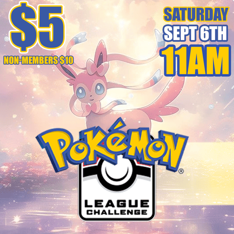 Pokemon League Challenge September 6th