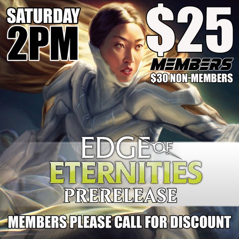 #F Edge of Eternities Prerelease - Saturday 2PM