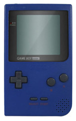 Blue Game Boy Pocket System