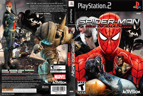 Spiderman Web of Shadows
