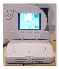 PSOne with LCD Screen