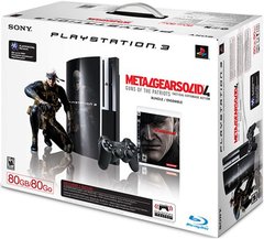 Playstation 3 System 80GB Metal Gear Solid 4 Pack