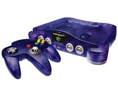 Atomic Purple Nintendo 64 System