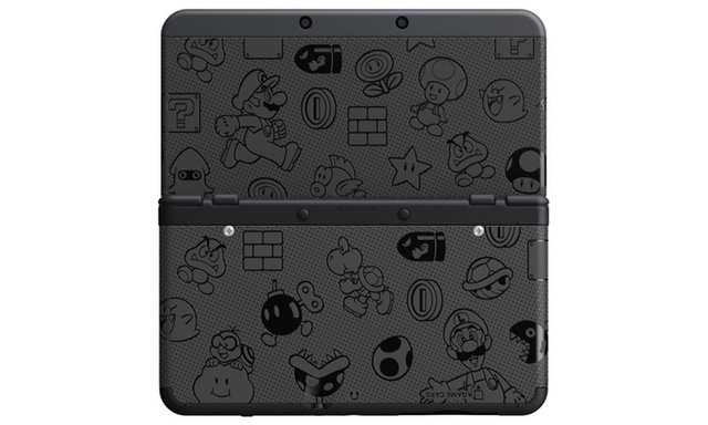 New 3DS Mario Black System